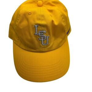 Nike LSU Tigers Gold Club Hat One Size Adjustable NCAA Baseball Cap Purple Logo